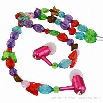 Wired Earphone with Digital Stereo Sound and 20Hz to 20kHz Frequency Range